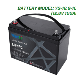 Lithium battery LifePO4 12.8V 100Ah